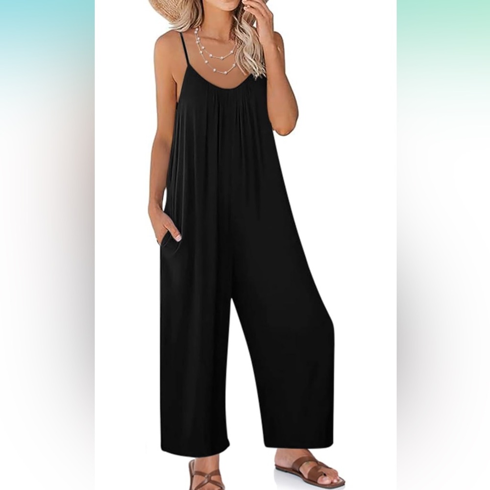 Daceslone New With Tags Black Loose Romper. Size‎ XL